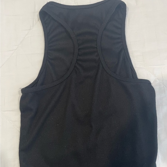 Off-Stamp Ribbed Crop Top - Picture 3 of 3